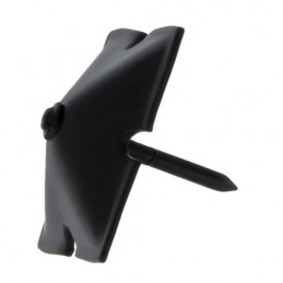 Ćwiek gwóźdź ozdobny piramida 40x40mm czarny mod.3