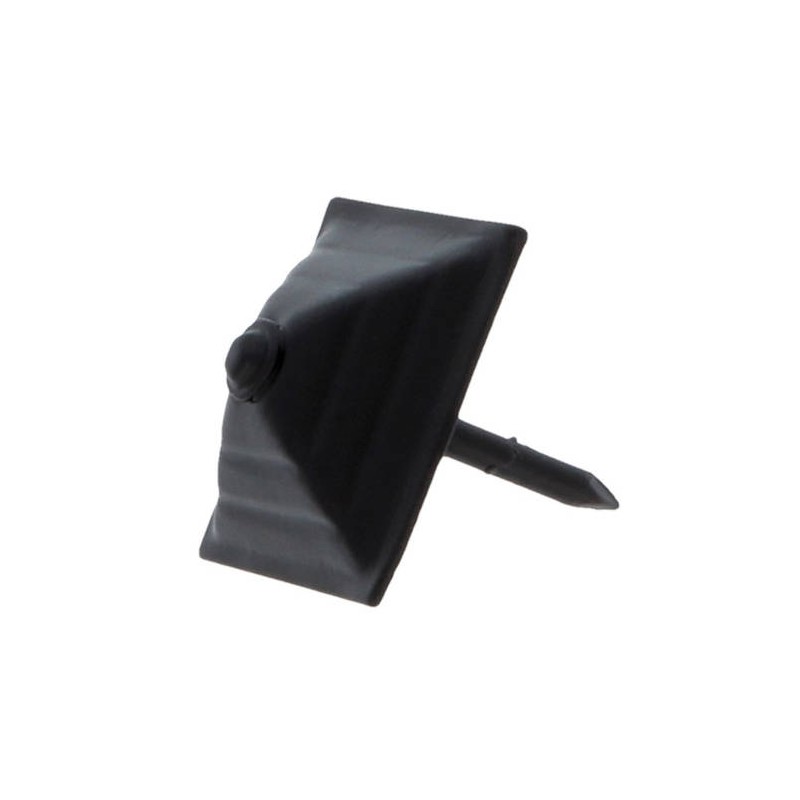 Ćwiek gwóźdź ozdobny piramida 30x30mm czarny mod.6