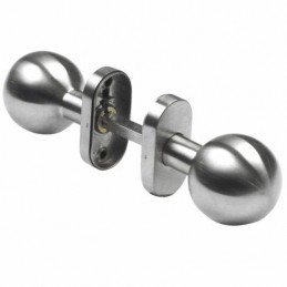 Gałka 11ALGR podwójna obrotowa INOX