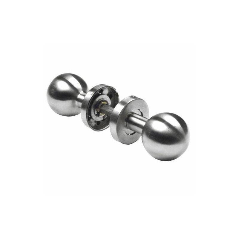 Gałka 11GR podwójna obrotowa INOX