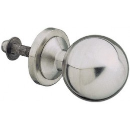 Gałka drzwiowa stała mod. 10 - 60 pełna stal nierdz. inox