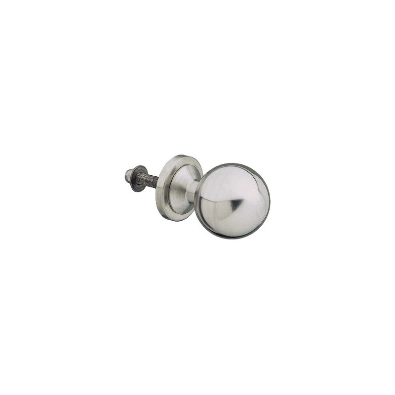Gałka drzwiowa stała mod. 10 - 60 pełna stal nierdz. inox