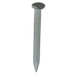 Gwóźdź do betonu 2,7x25mm szeroki łeb stalowy cynkowany 31 sztuk