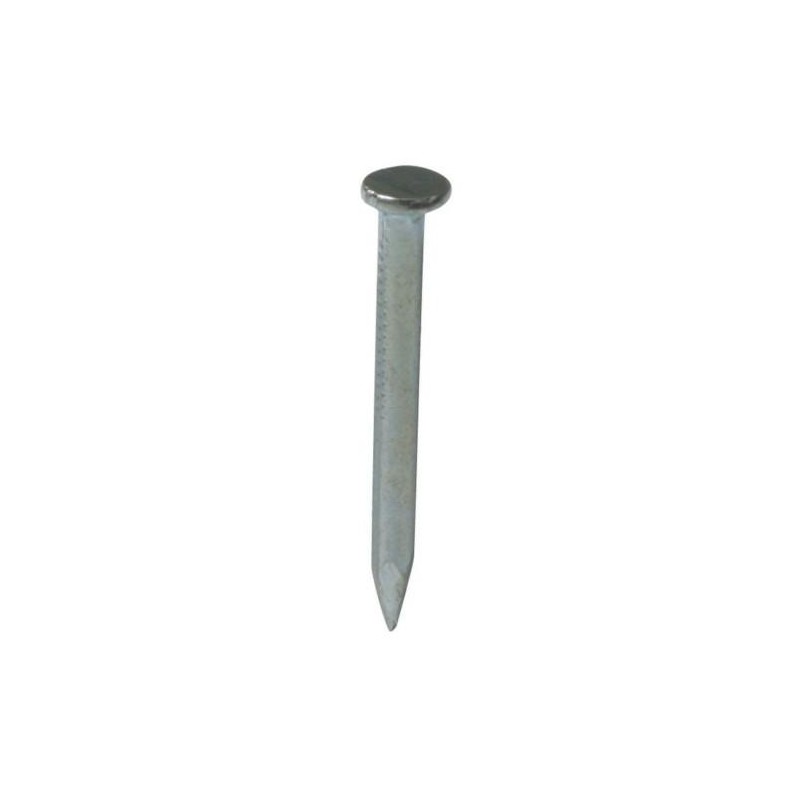 Gwóźdź do betonu 3,4x40mm szeroki łeb stalowy cynkowany 15 sztuk