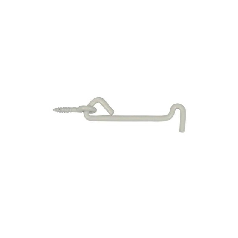 Hak IPA 105mm biały zamknięcie hakowe przykręcane mod. 21343