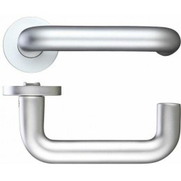 Klamka 22mm na okrągłej rozecie 53mm