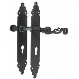 Klamka AMIG 102PB72-280x45 czarna