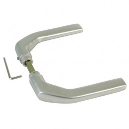 Klamka AMIG 2113 aluminium srebrna