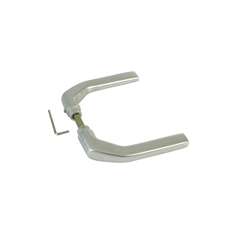 Klamka AMIG 2113 aluminium srebrna