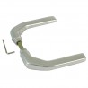 Klamka AMIG 2113 aluminium srebrna
