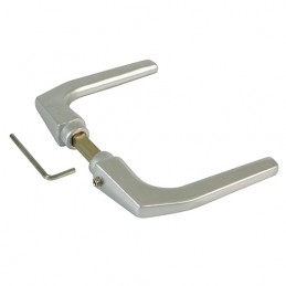 Klamka AMIG 2114 aluminium srebrna