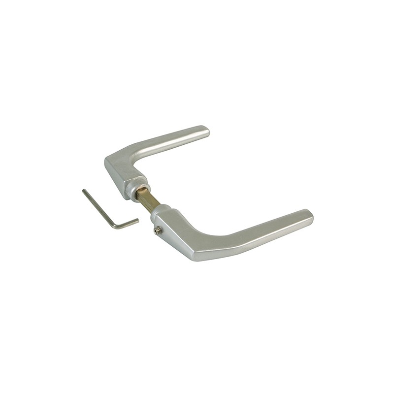 Klamka AMIG 2114 aluminium srebrna