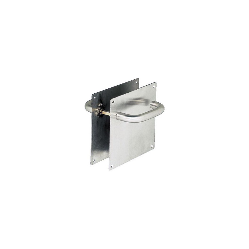 Klamka bez otworu INOX szyld 180x180mm mod. 3C AMIG