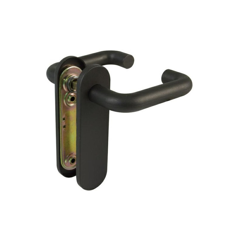 Klamka AMIG 3P trzp. 9mm czarna
