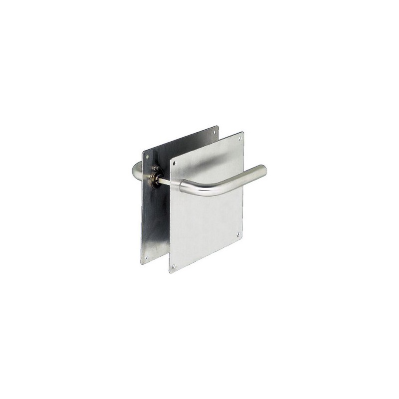 Klamka bez otworu INOX szyld 180x180mm mod. 4C AMIG