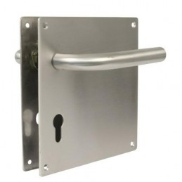 Klamka na wkładkę szyld 180x180mm INOX AMIG mod. 4CB47