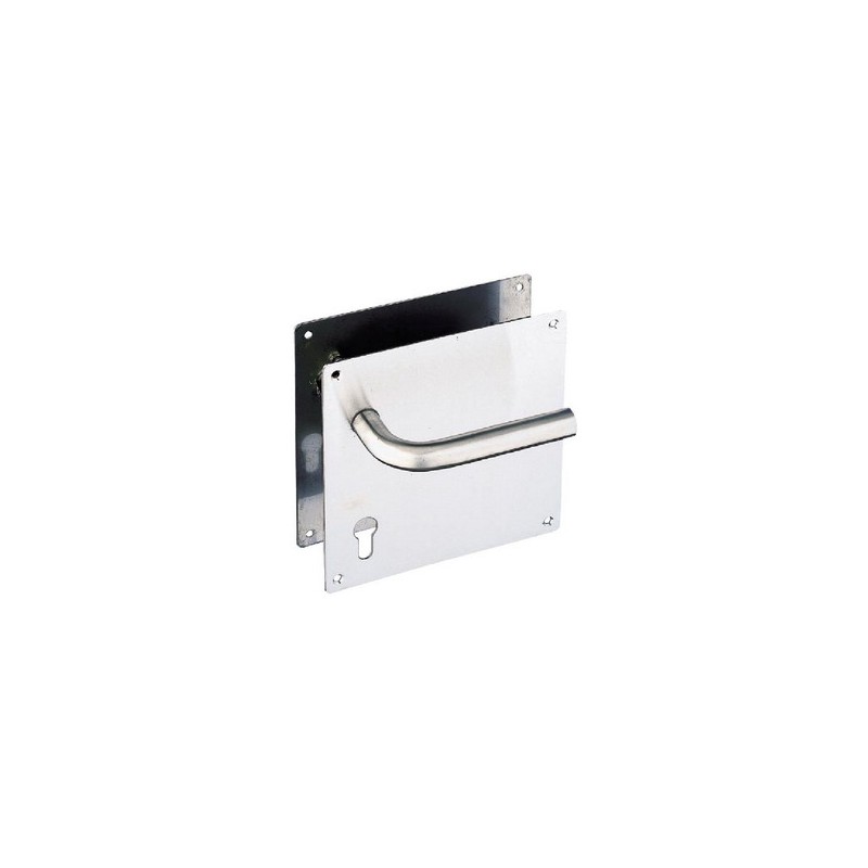 Klamka na wkładkę szyld 180x180mm INOX AMIG mod. 4CB85