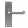 Klamka AMIG AL3P srebrna aluminiowa