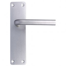 Klamka AMIG AL4P srebrna aluminiowa