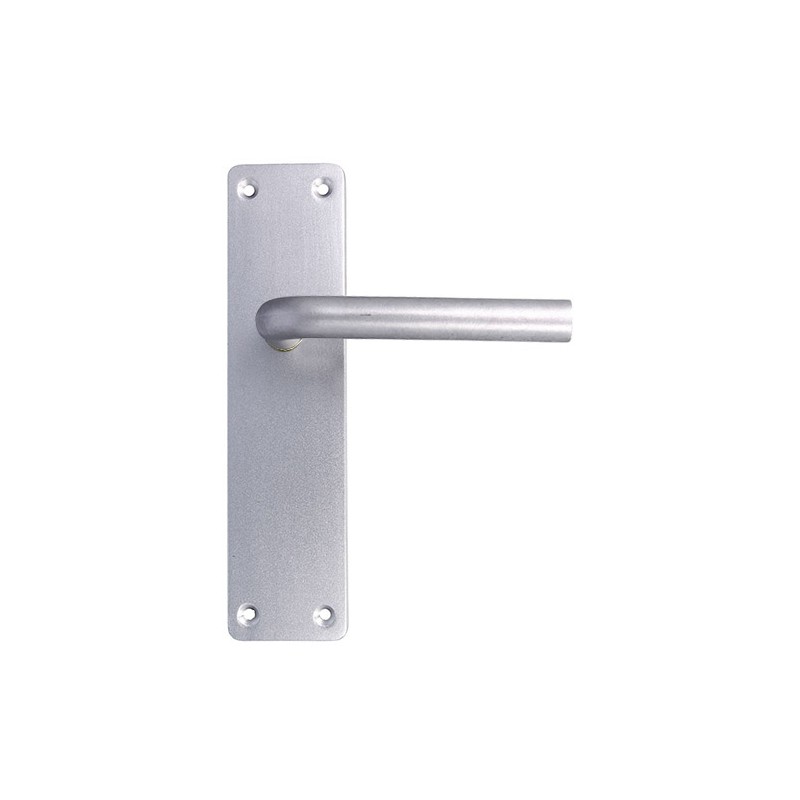 Klamka AMIG AL4P srebrna aluminiowa