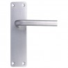Klamka AMIG AL4P srebrna aluminiowa