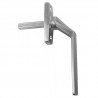 Klamka IPA 23228-8mm Prawa chrom mat