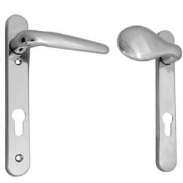 Klamko gałka Overture -kr.szyld chr DH-Z or DH-A 210 L1/L1 klamka-gałka