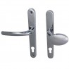 Klamko-gałka Balmoral na wkładkę 92mm chromowana FRENCH L/L