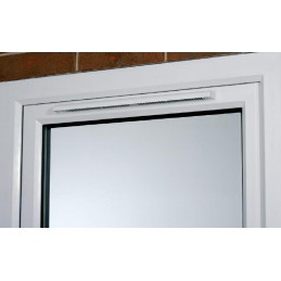 Nawiewnik XS13 + czerpnia XC13 przykręcane 5000EA biały komplet