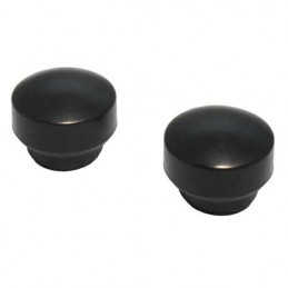 Końcówka karnisza fi.20mm czarna 24mm wciskana 2szt. mod.670