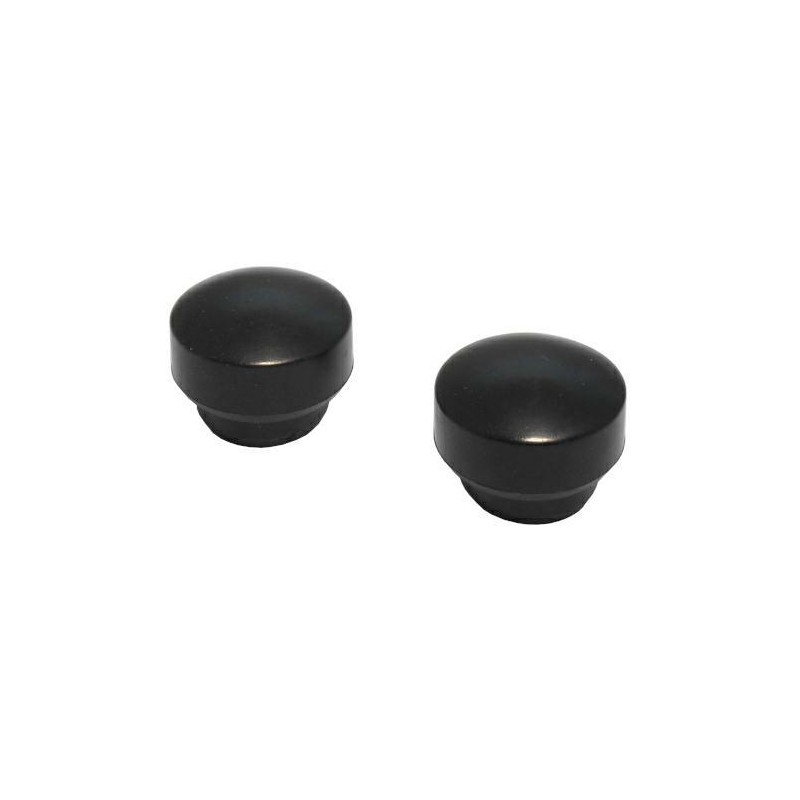 Końcówka karnisza fi.20mm czarna 24mm wciskana 2szt. mod.670