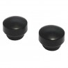 Końcówka karnisza fi.20mm czarna 24mm wciskana 2szt. mod.670