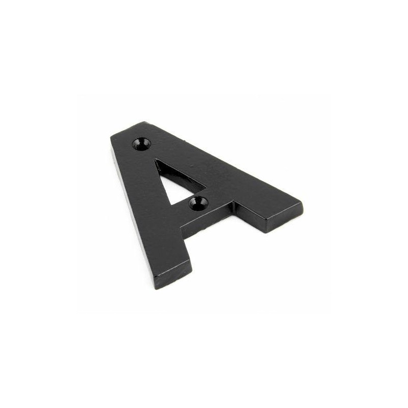 Litera "A" 78x8mm czarna
