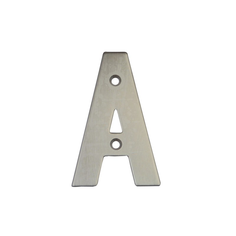 Litera "A"-10cm INOX