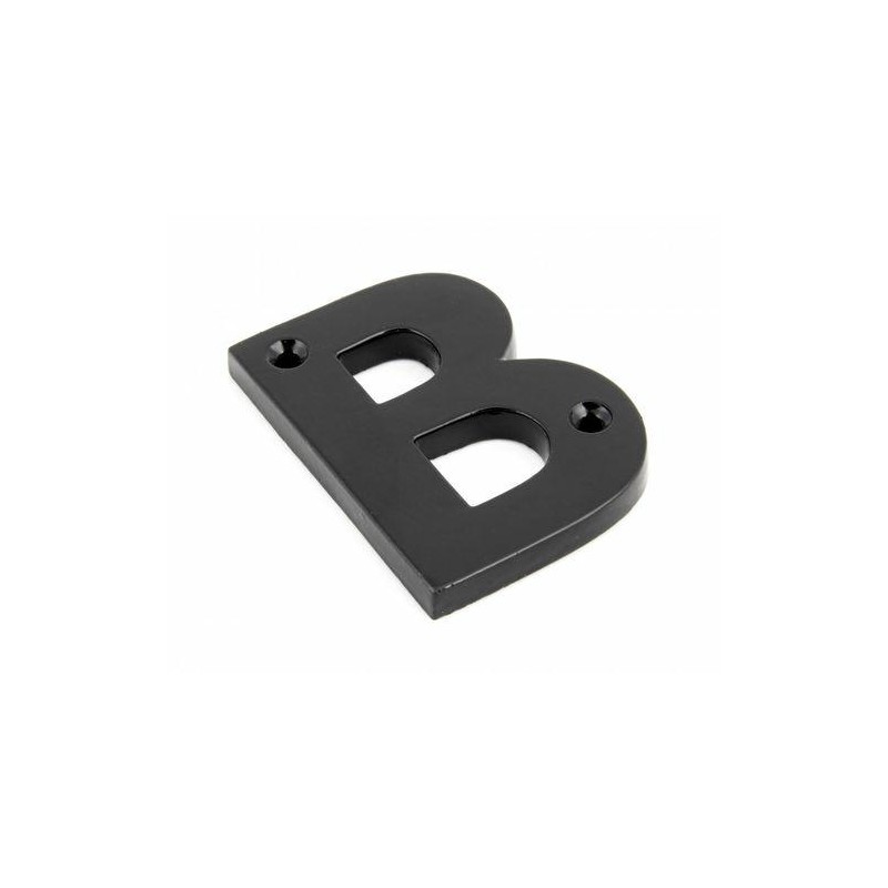 Litera "B" 78x8mm czarna