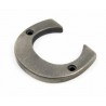 Litera "C" 78x8mm antyczna cyna