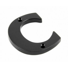 Litera "C" 78x8mm czarna