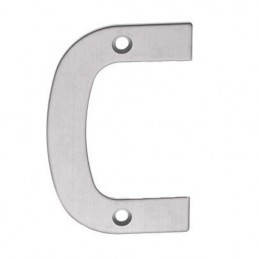 Litera "C"-10cm INOX