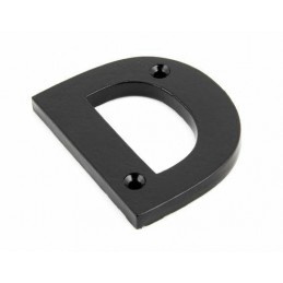 Litera "D" 78x8mm czarna