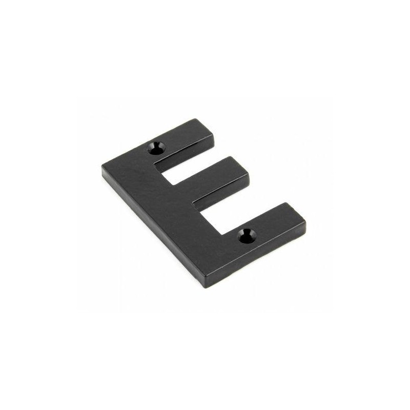 Litera "E" 78x8mm czarna