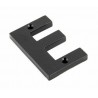Litera "E" 78x8mm czarna