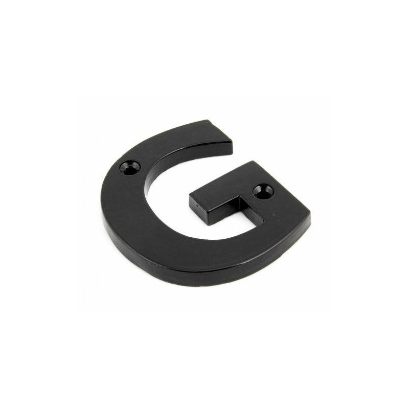 Litera "G" 78x8mm czarna