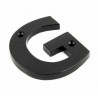 Litera "G" 78x8mm czarna