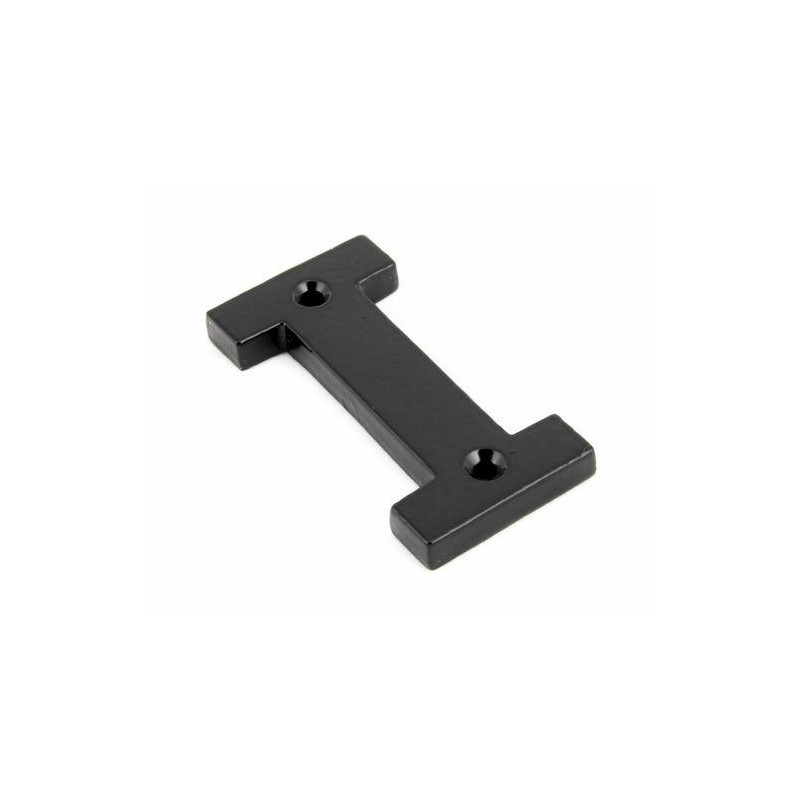 Litera "I" 78x8mm czarna