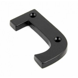Litera "J" 78x8mm czarna