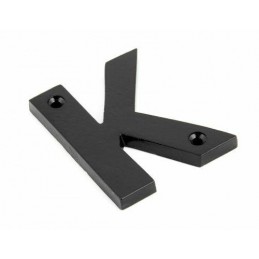 Litera "K" 78x8mm czarna