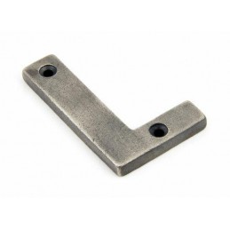 Litera "L" 78x8mm antyczna cyna