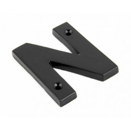 Litera "N" 78x8mm czarna