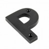 Litera "P" 78x8mm czarna