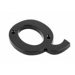 Litera "Q" 78x8mm czarna